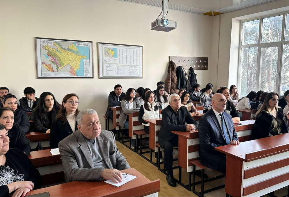 Tələbələr palçıq vulkanlarının fəaliyyətinin seysmoloji aspektləri ilə tanış olublar