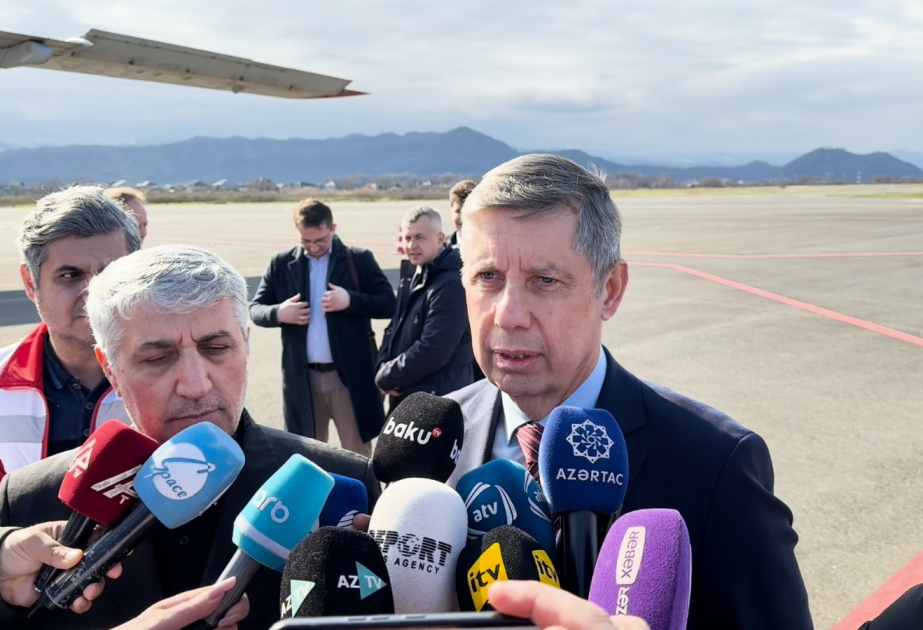 Russian ambassador thanks Azerbaijan for facilitating transit of humanitarian aid to Iran