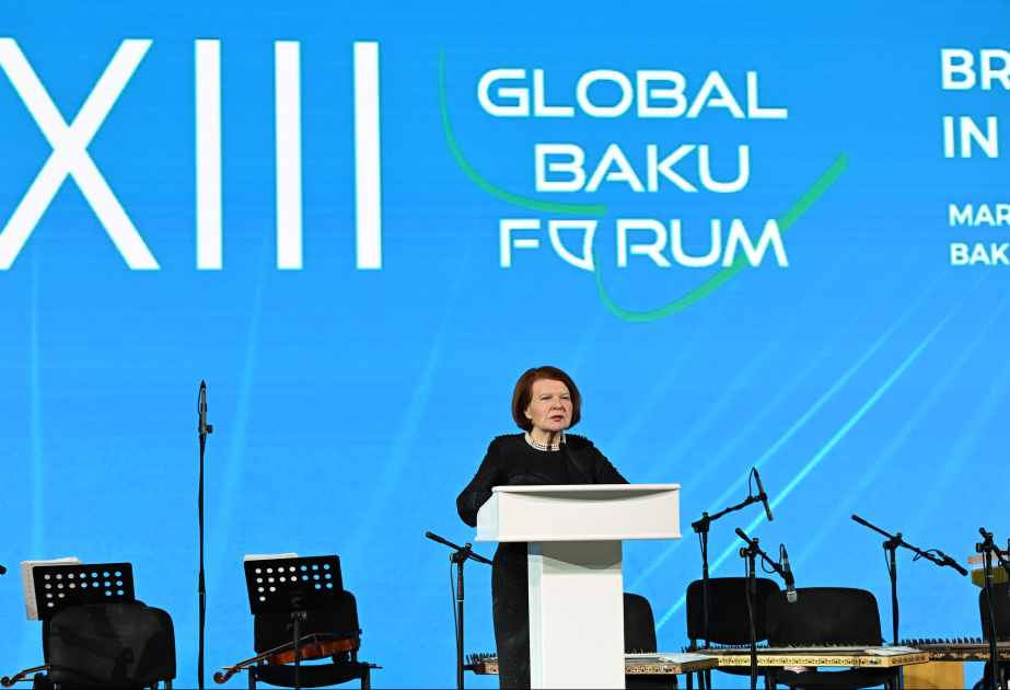 Vayra Vike-Freyberqa: Qlobal Bakı Forumu beynəlxalq əməkdaşlığın daha da artması üçün imkanlar yaradır