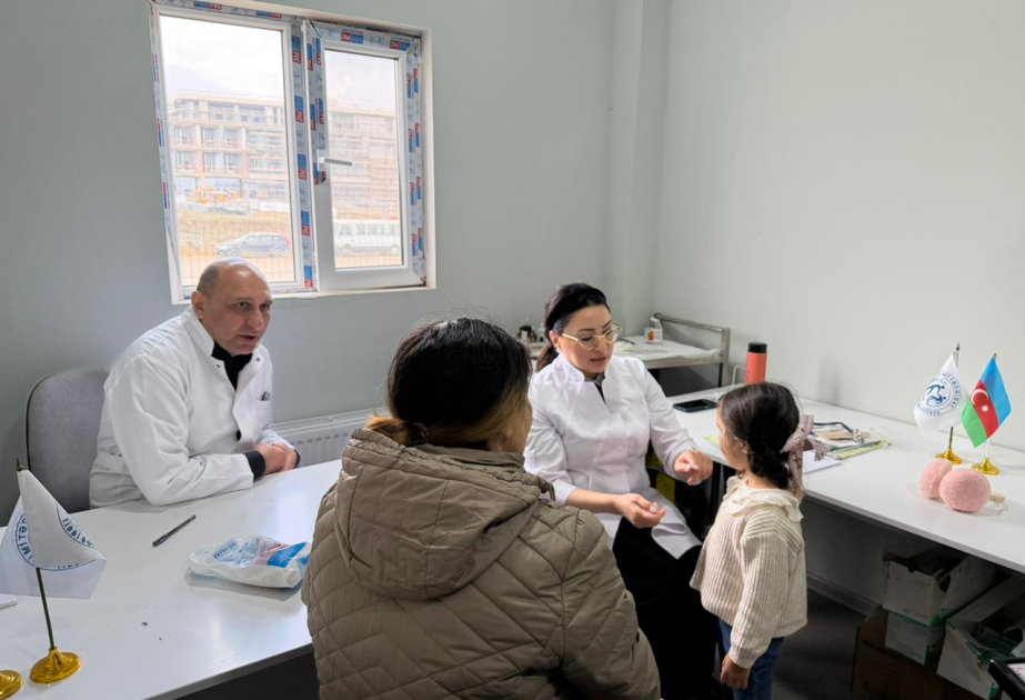 Акция в Агдаме: более 200 жителей прошли медицинское обследование