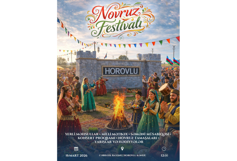 En la aldea de Horovlu se encenderá por primera vez en muchos años la hoguera de Novruz