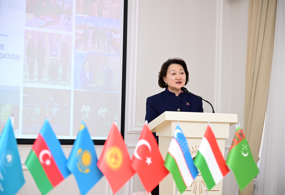 Aktotı Raimkulova: Fondun fəaliyyəti Türk dünyasının ortaq irsinə xidmət edir