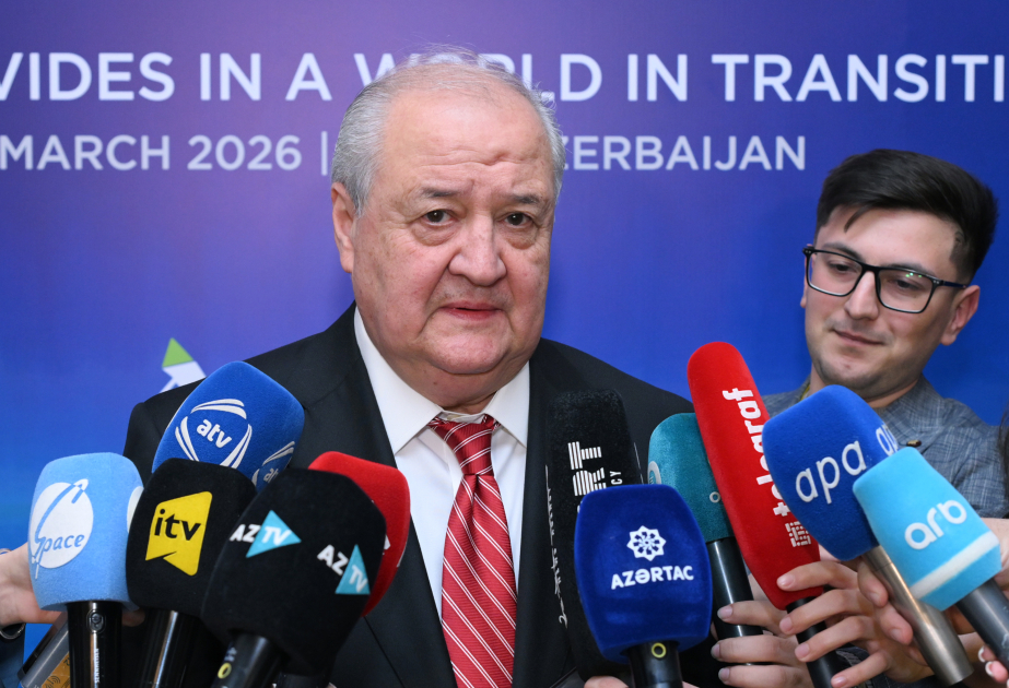 Əbdüləziz Kamilov: Özbəkistan və Azərbaycan yeni geoiqtisadi məkan formalaşdırır VİDEO