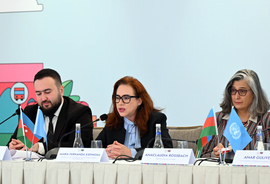 La presidenta de la 73.ª sesión de la Asamblea General de la ONU: “Estoy convencida de que el WUF13 será un gran éxito”