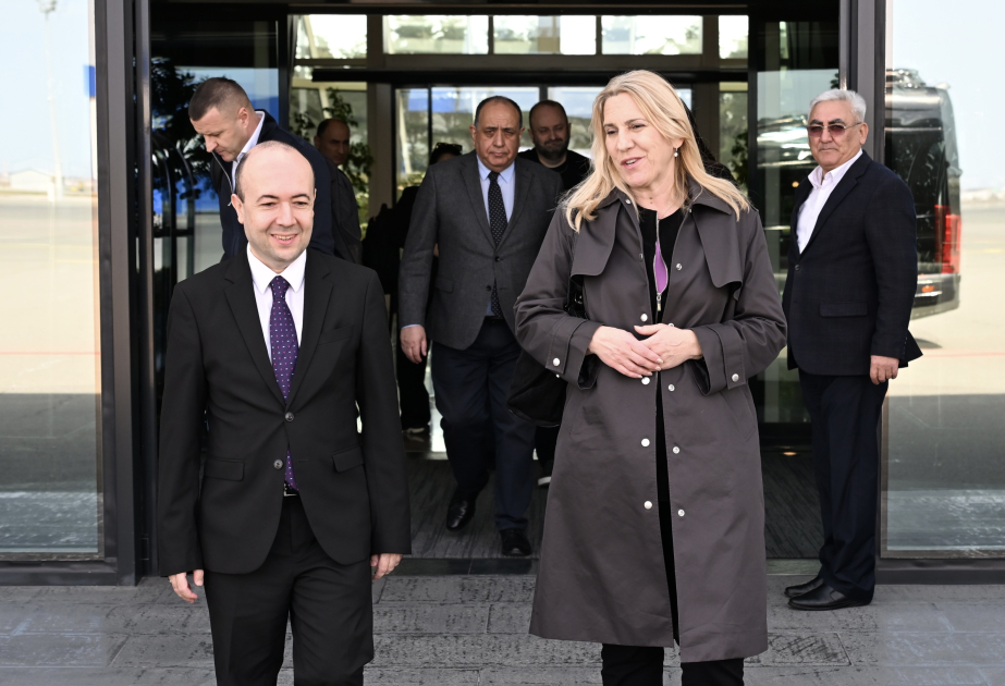 Concluye la visita a Azerbaiyán de Željka Cvijanović, miembro del Presidium de Bosnia y Herzegovina