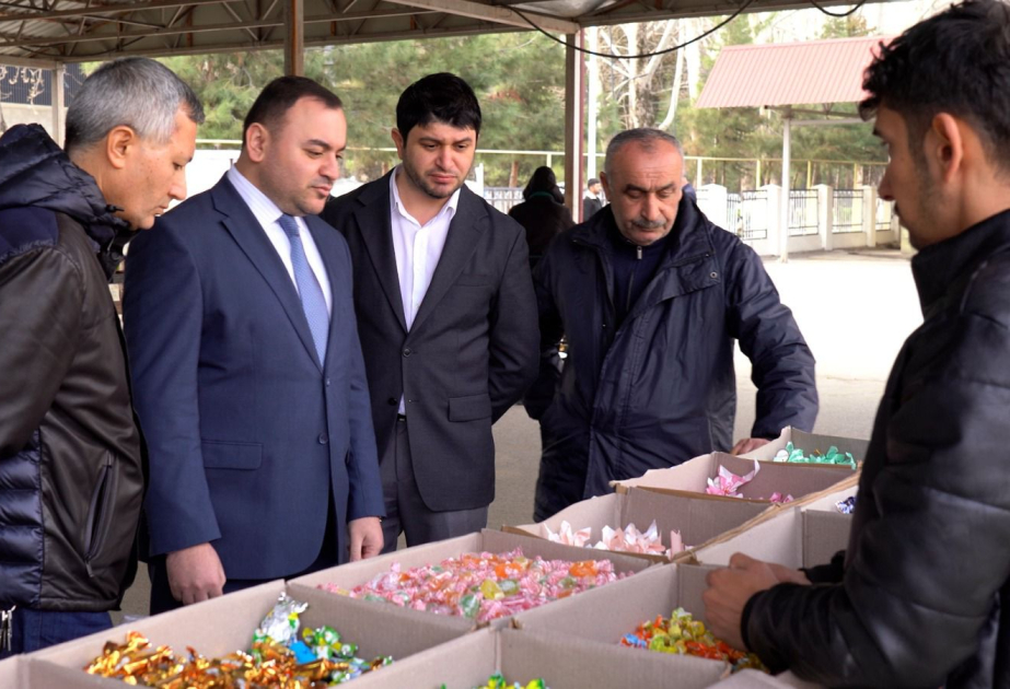 Ağdaşda ilk dəfə “Kənddən şəhərə” Novruz yarmarkası təşkil olunub