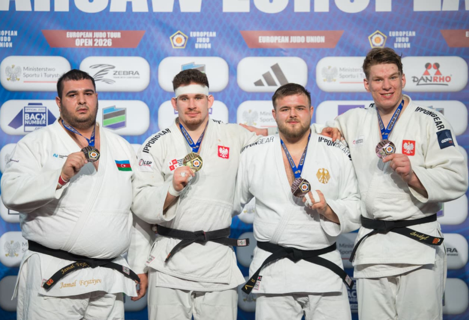 Dos judocas más de Azerbaiyán ganaron medallas en el torneo internacional
