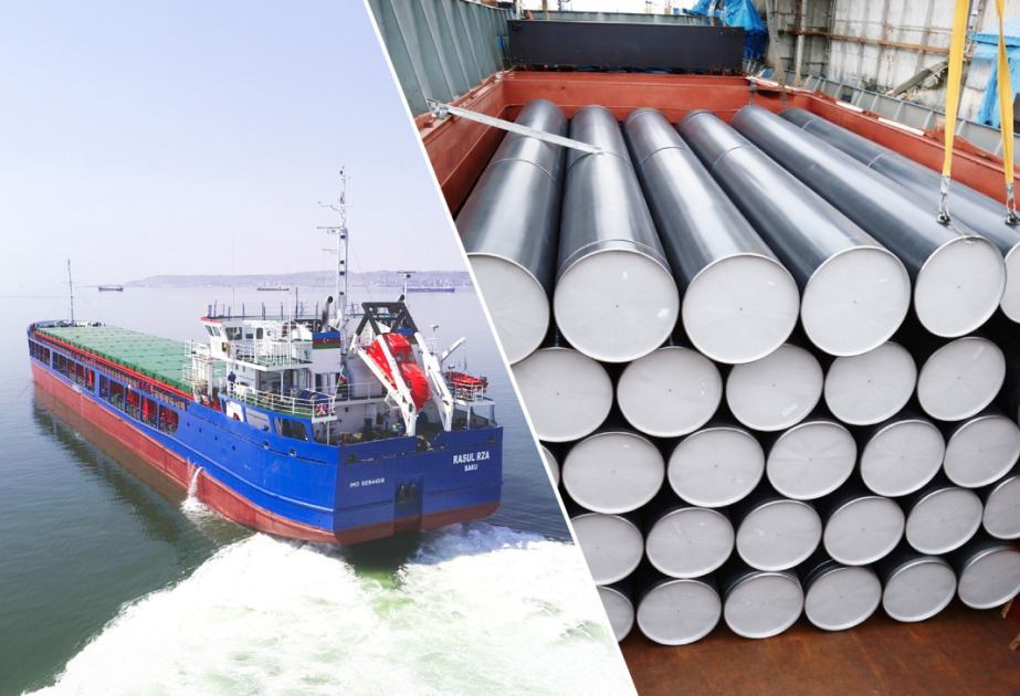 ASCO vessels transporting pipes for TAPI project