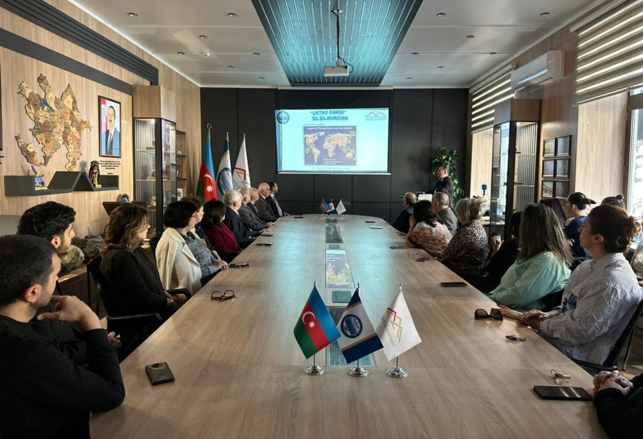BDU tələbələri “Dəmirli” yatağının geoloji-genetik modeli haqqında məlumatlandırılıblar