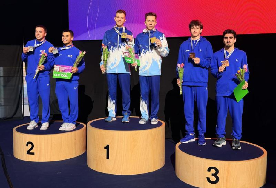 Azərbaycan gimnastları 3 beynəlxalq turnirdə ümumilikdə 8 medal qazanıblar