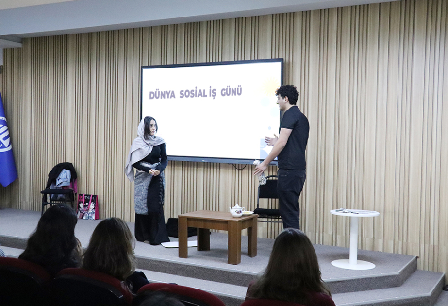 Azərbaycan Universitetində Dünya Sosial İş Günü qeyd olunub