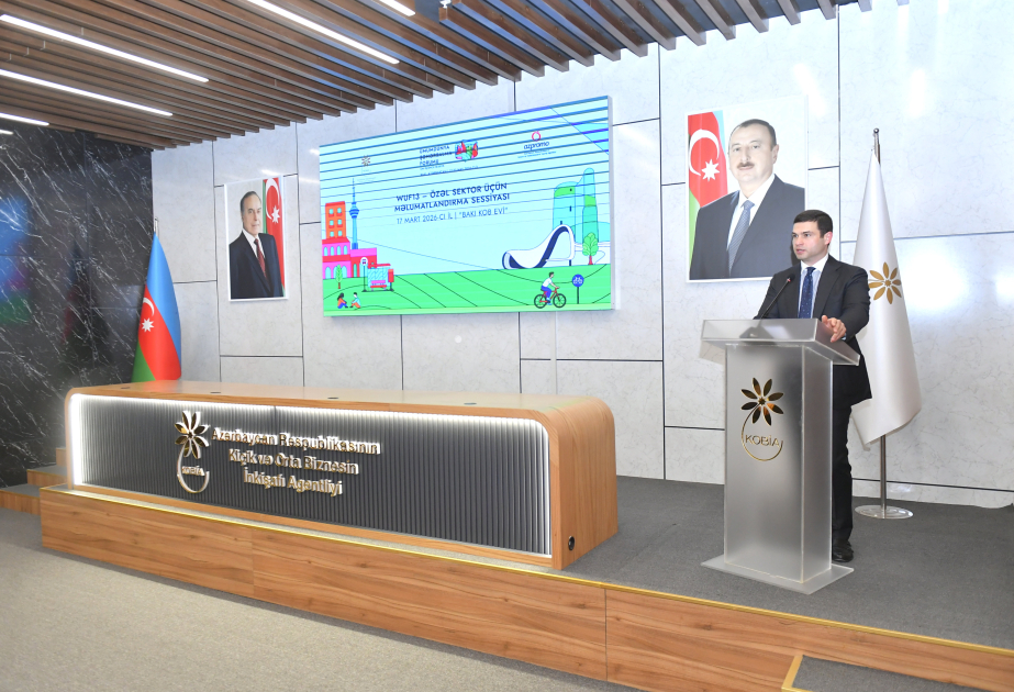 Глава KOBİA призвал предпринимателей к активному участию в WUF13 ВИДЕО
