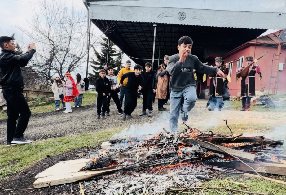 Şamaxının Meysəri kəndində İlaxır çərşənbə - Adət-ənənələr necə yaşadılır? REPORTAJ VİDEO