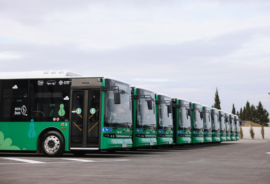 “Albalılıq deposu”nun açılışı ilə bağlı 7 marşrut xəttinin avtobusları tam elektrikləşdirilib