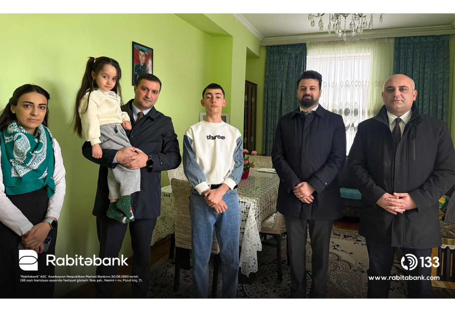 ®  “Rabitəbank” Ramazan və Novruz bayramı ərəfəsində şəhid ailələrini ziyarət edib