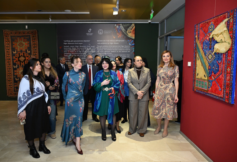 Se inaugura la exposición de Nigar Aliyeva en el Museo Nacional de Alfombra de Azerbaiyán