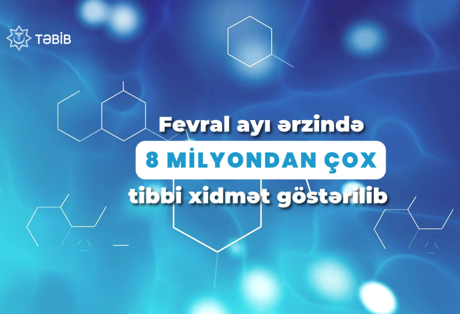 Fevralda 8 milyondan çox tibbi xidmət göstərilib
