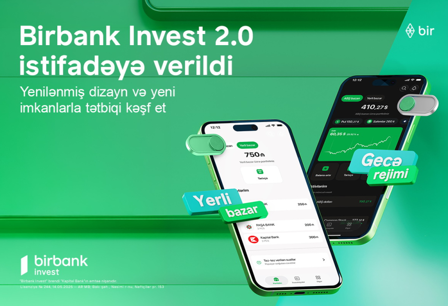 ®  Birbank Invest 2.0 – расширяя инвестиционные возможности на рынке капитала Азербайджана