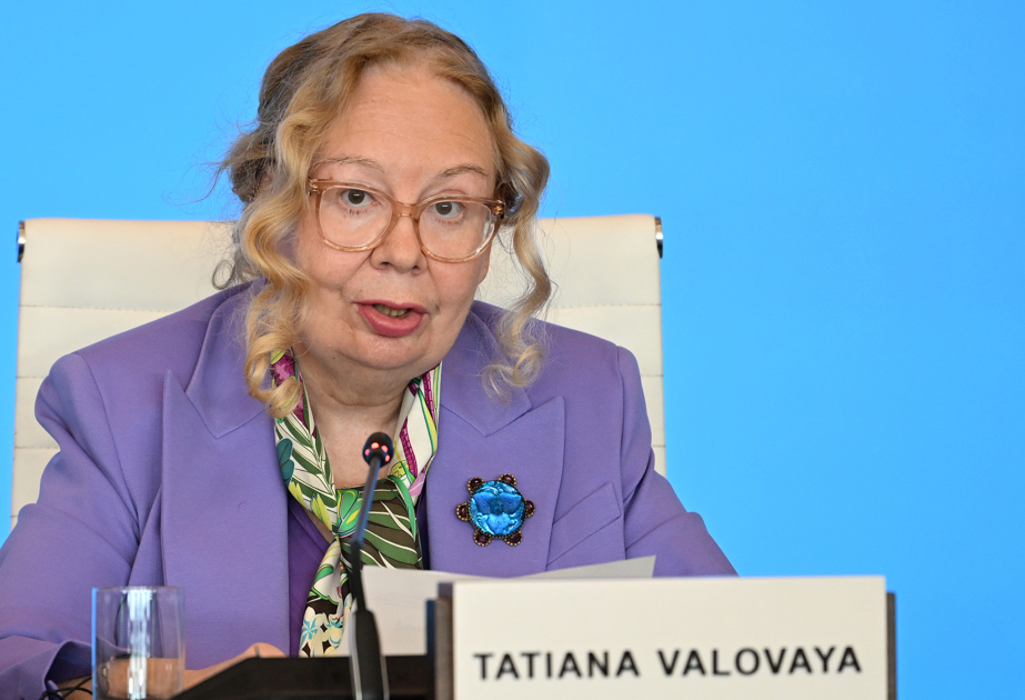 Tatyana Valovaya: Qlobal Bakı Forumu xüsusi əhəmiyyət kəsb edir