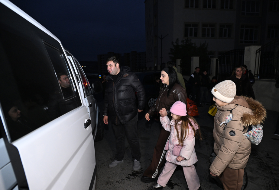 Azerbaijan relocates families to Khojavand city and Khanabad village of Khojaly district VIDEO