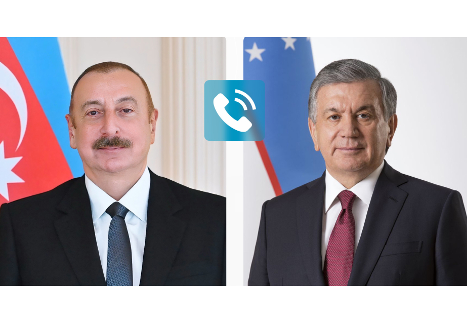 El Presidente de Uzbekistán llamó a su par de Azerbaiyán