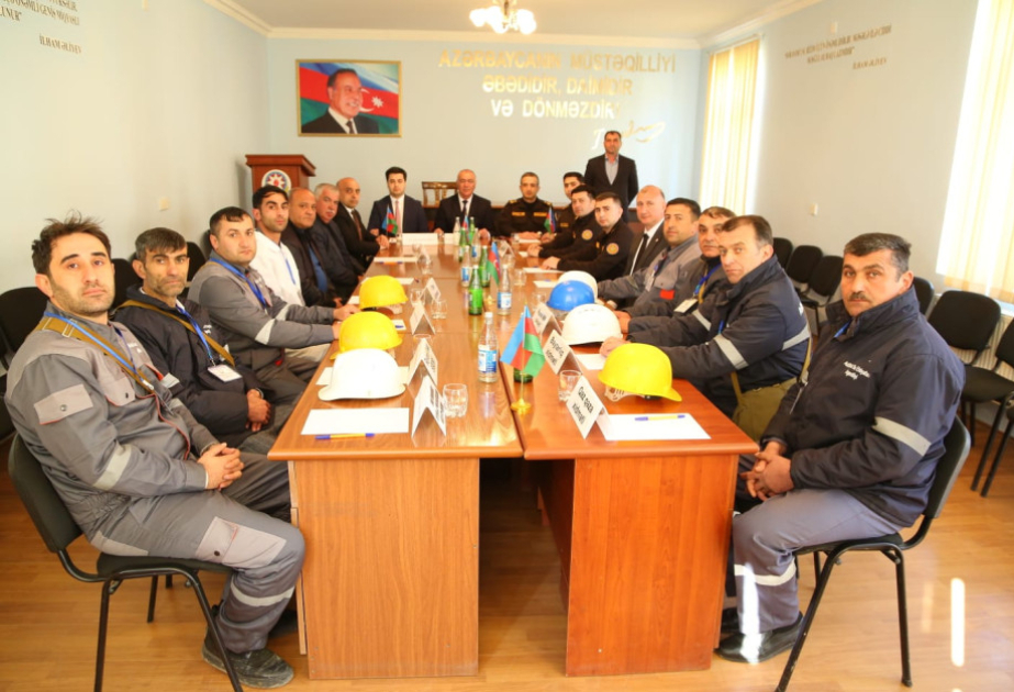 FHN-in Gəncə Regional Mərkəzi nümunəvi mülki müdafiə məşqi təşkil edib