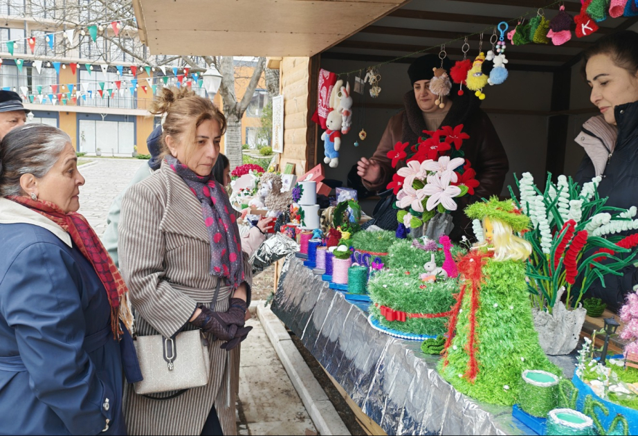 Şuşanın "Güllü bağ"ında Novruz yarmarkası açılıb VİDEO
