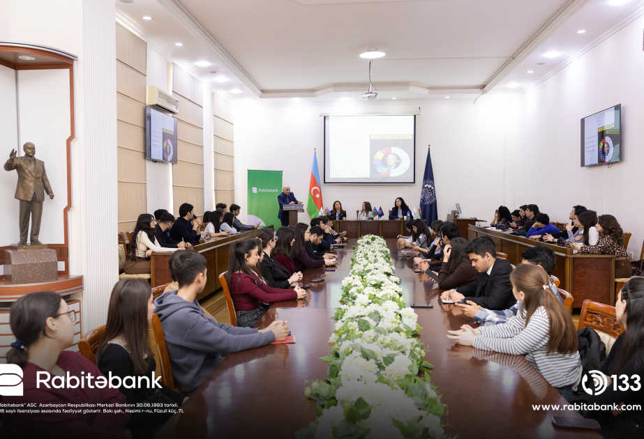 ®  “Rabitəbank” “Qlobal Pul Həftəsi 2026” çərçivəsində tələbələr üçün maarifləndirici təşəbbüslə çıxış edib
