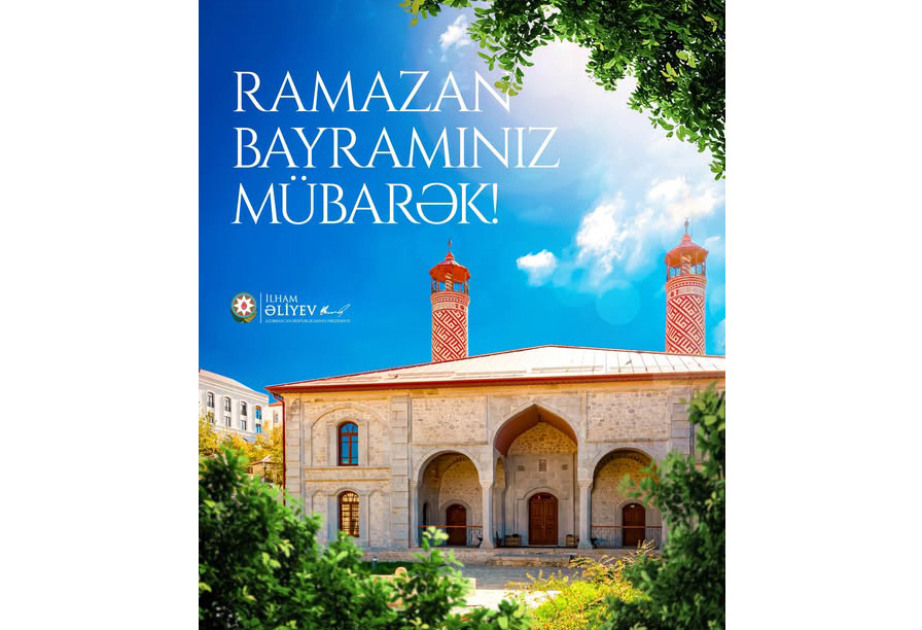 President Ilham Aliyev shared Ramadan holiday post on his social media accounts