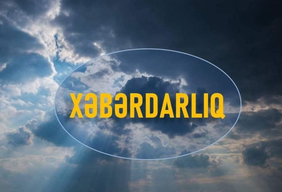 Rayonlarda hava şəraiti dəyişir – şimşək, dolu və qar xəbərdarlığı