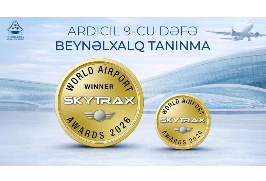 Heydər Əliyev Beynəlxalq Aeroportu beynəlxalq reytinqdə liderliyini bir daha təsdiqlədi