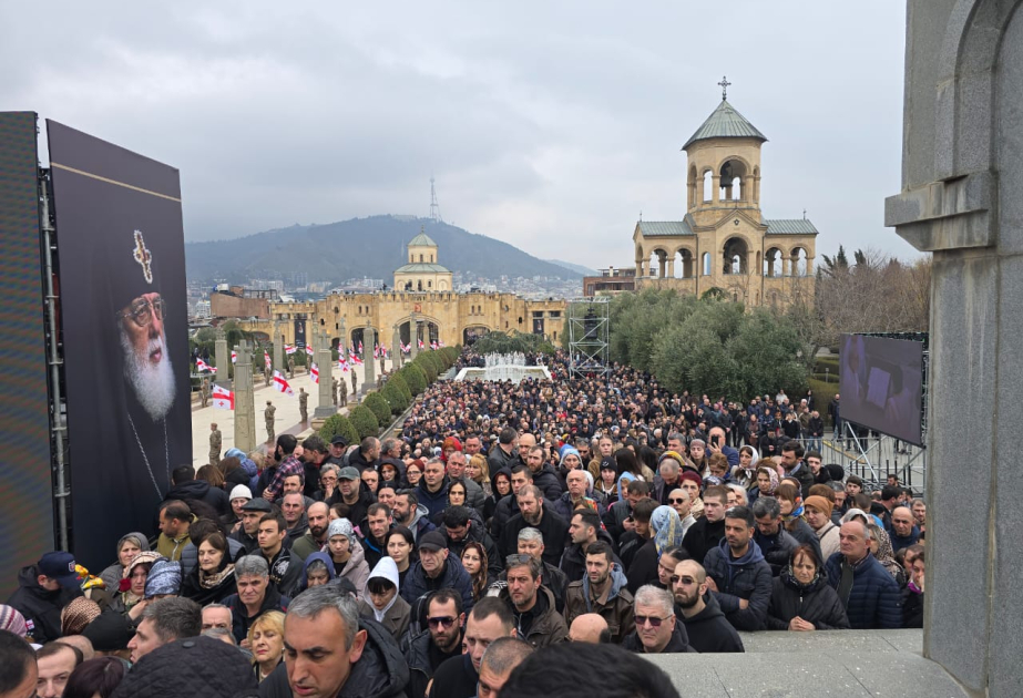 Gürcüstanın sabiq Patriarxı II İlya dəfn olunub