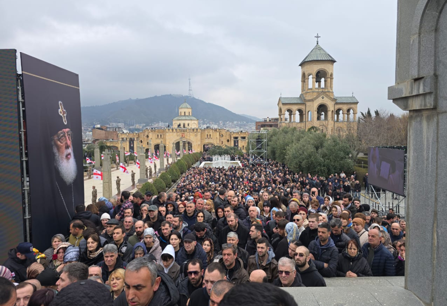Ha sido enterrado el ex Patriarca de Georgia, Ilia II