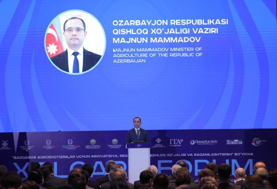Azərbaycan Daşkənddə aqrobiznes forumunda təmsil olunur