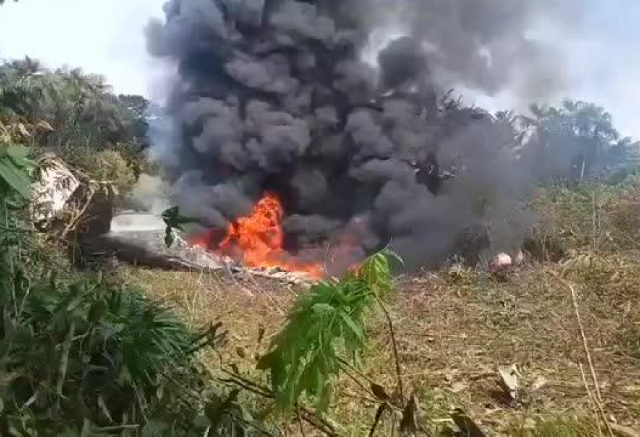 Colombian military plane crash kills at least 66