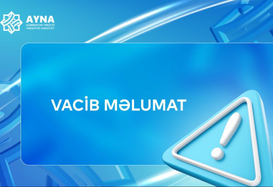 On marşrutun hərəkət sxemi müvəqqəti dəyişdirilir