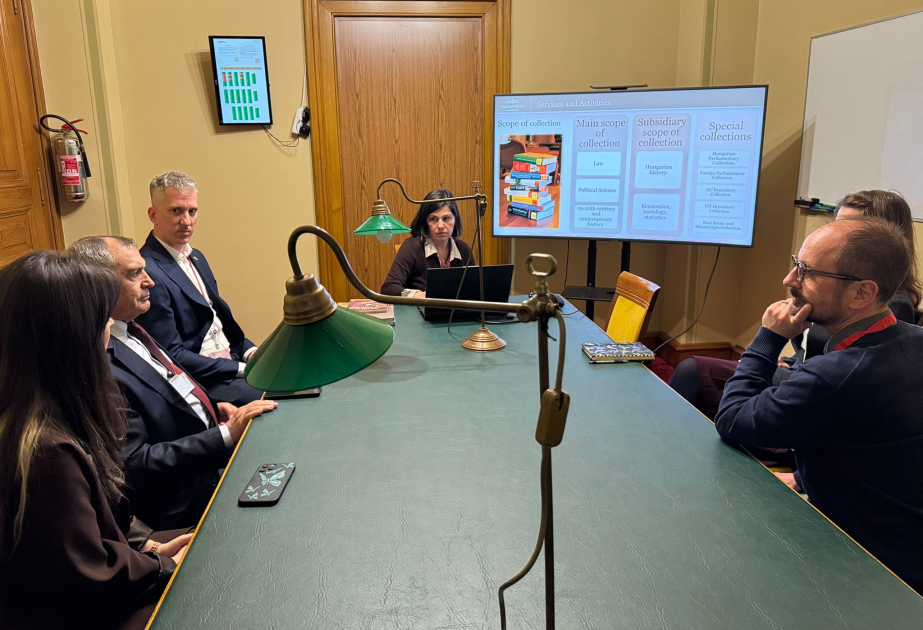 Macarıstanla kitabxana işi sahəsində əməkdaşlıq imkanları araşdırılır