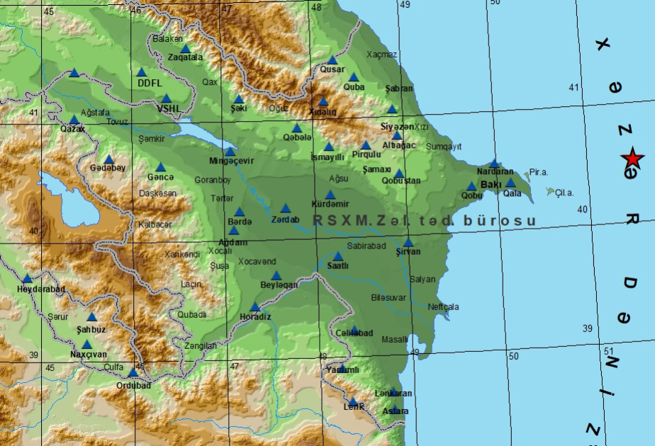 Magnitude 3.1 earthquake hits Caspian Sea