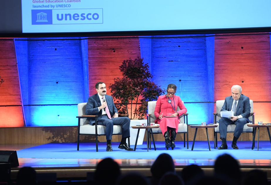 UNESCO-da təhsil üzrə qlobal müzakirələrdə Azərbaycan təcrübəsi təqdim olunub