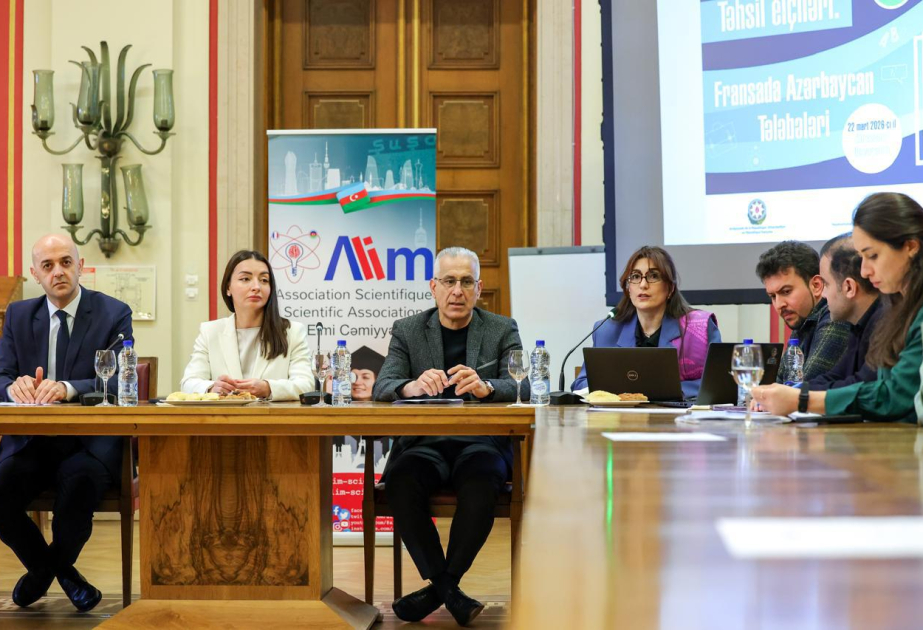 Strasburqda azərbaycanlı tələbələr və elmi təşəbbüslər diqqət mərkəzində olub