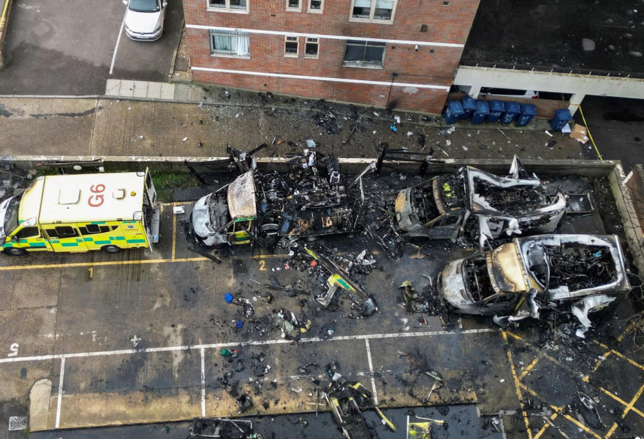 Two men arrested over Jewish charity ambulance arson attacks