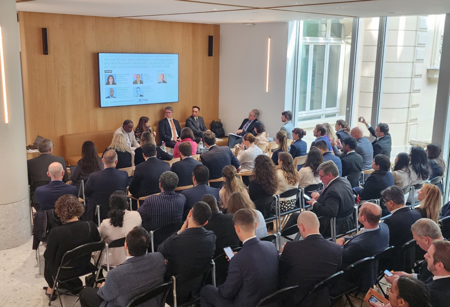 Azerbaijan-Armenia disputes discussed at 10th Paris Arbitration Week