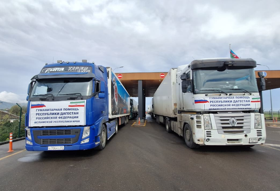 Another shipment of Russian humanitarian aid for Iran crosses the border