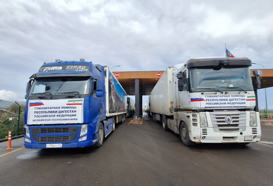 Weitere russische Hilfslieferung passiert Grenze zu Iran VIDEO