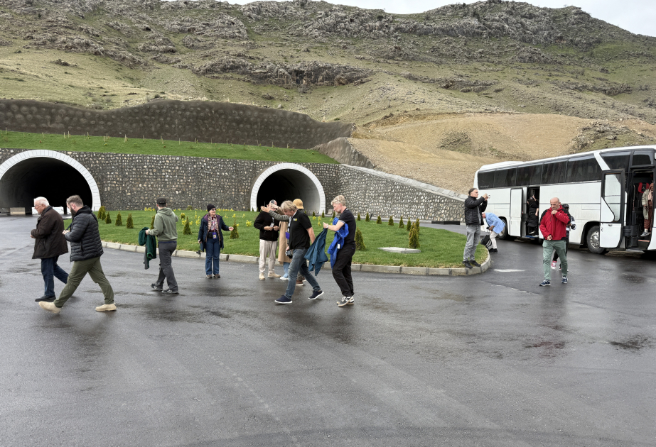 World travelers arrive in Zangilan