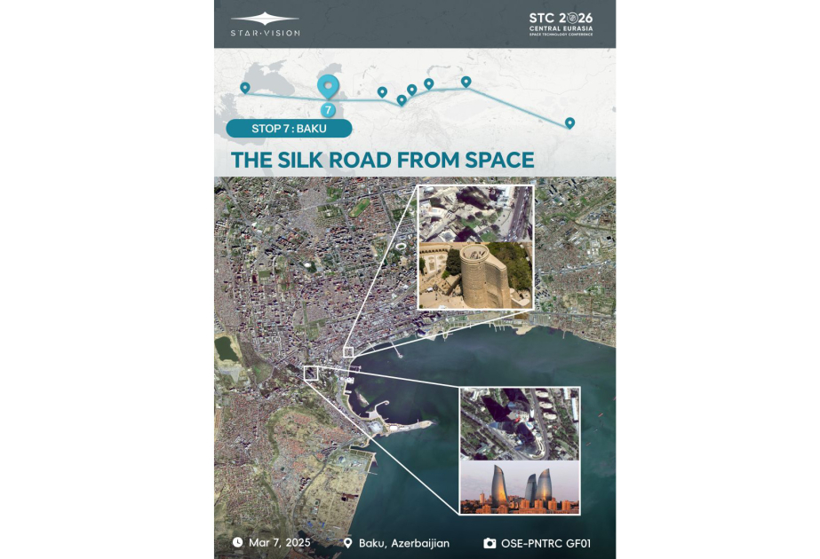 Leading Chinese space company: Baku is the key link connecting the Silk Road's past and future