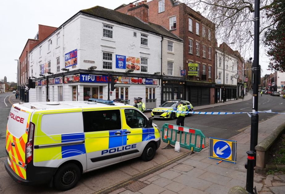 Man arrested after car hits seven people in UK’s Derby city