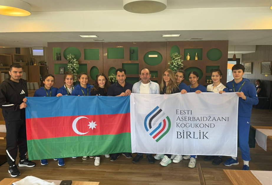 Azərbaycanın qadın güləşçiləri Estoniyada 5 medal qazanıblar
