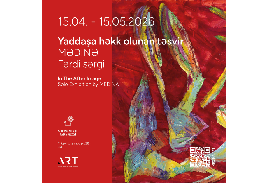 El Museo Nacional de Alfombras de Azerbaiyán acoge la exposición individual “In the After Image” de Medina