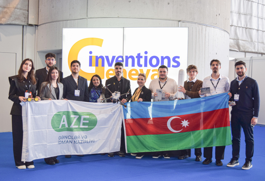Baku Engineering University team wins gold and bronze medals in Geneva